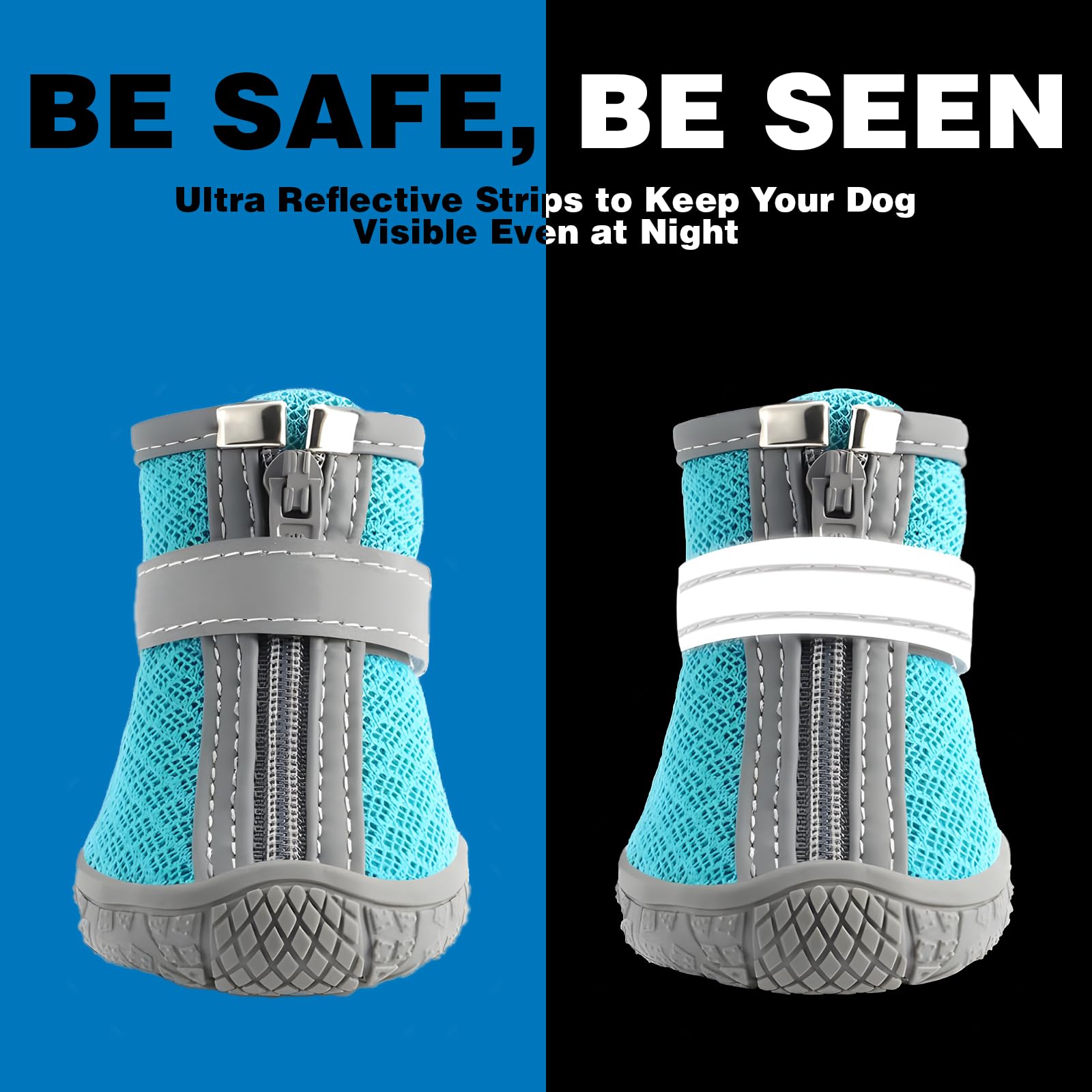 JZXOIVA dog shoes size chart visual helps pick the right fit