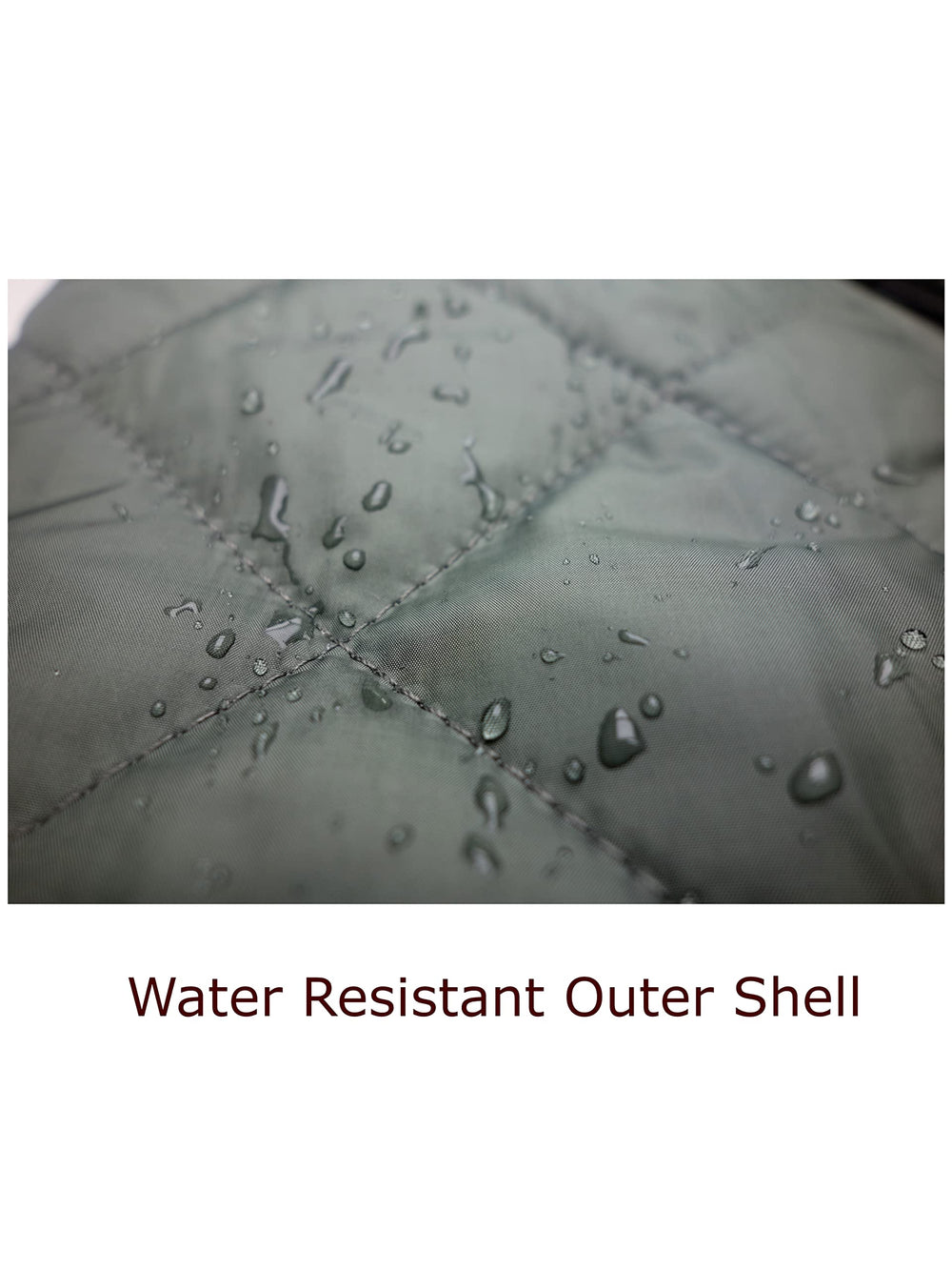 K10 Quiltee Coat machine washable for easy cleaning after adventures.