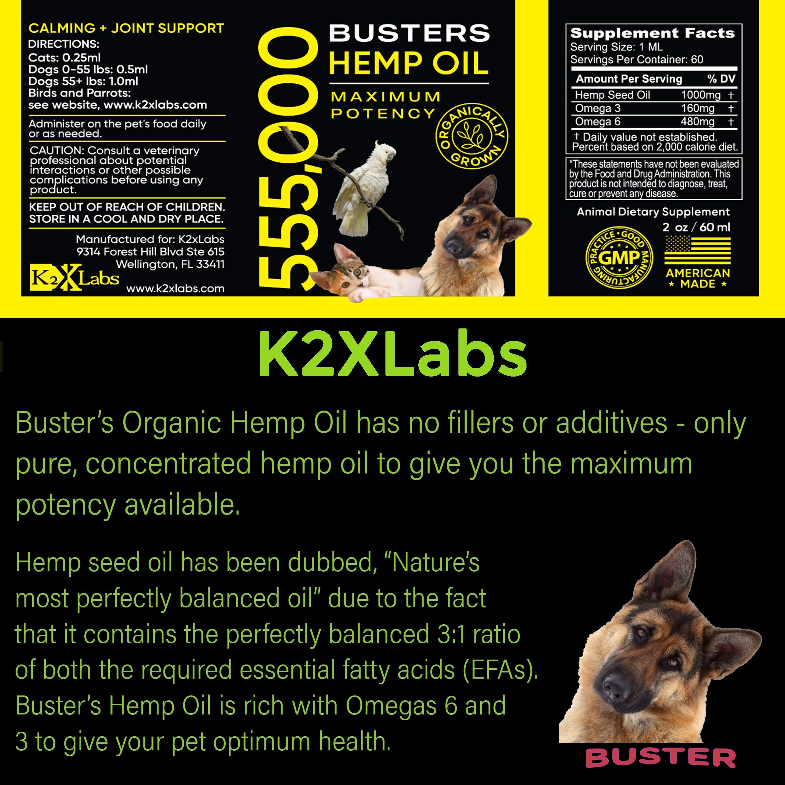 K2xLabs bottle label closeup highlights organic, vegan, gluten-free formulation
