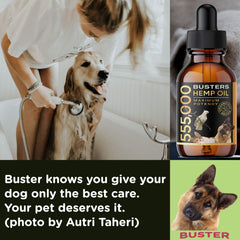 K2xLabs Buster's 4-pack packaging showing convenience and long-term supply for pets