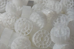 K3 Bio Filter Media moving-bed flow enhances surface area contact for robust beneficial bacteria.