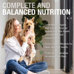 K9 Natural New Zealand grass-fed lamb source image highlights quality protein.