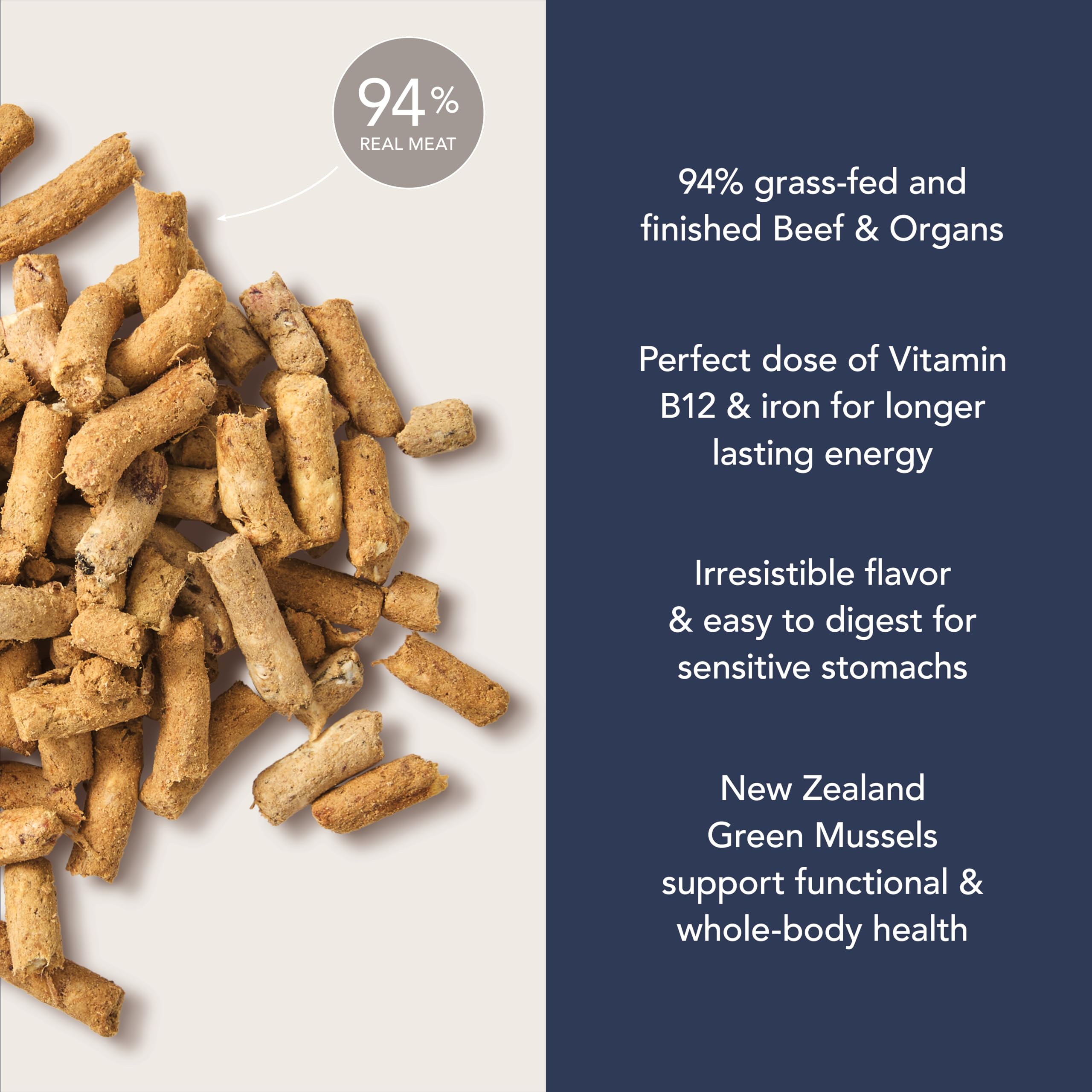 K9 Natural resealable pack preserves freshness between servings