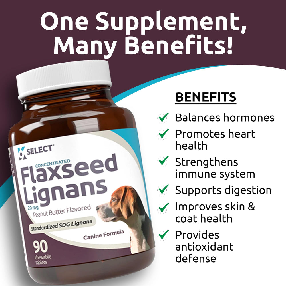 K9 Select tasty chewables as a convenient daily dose option.