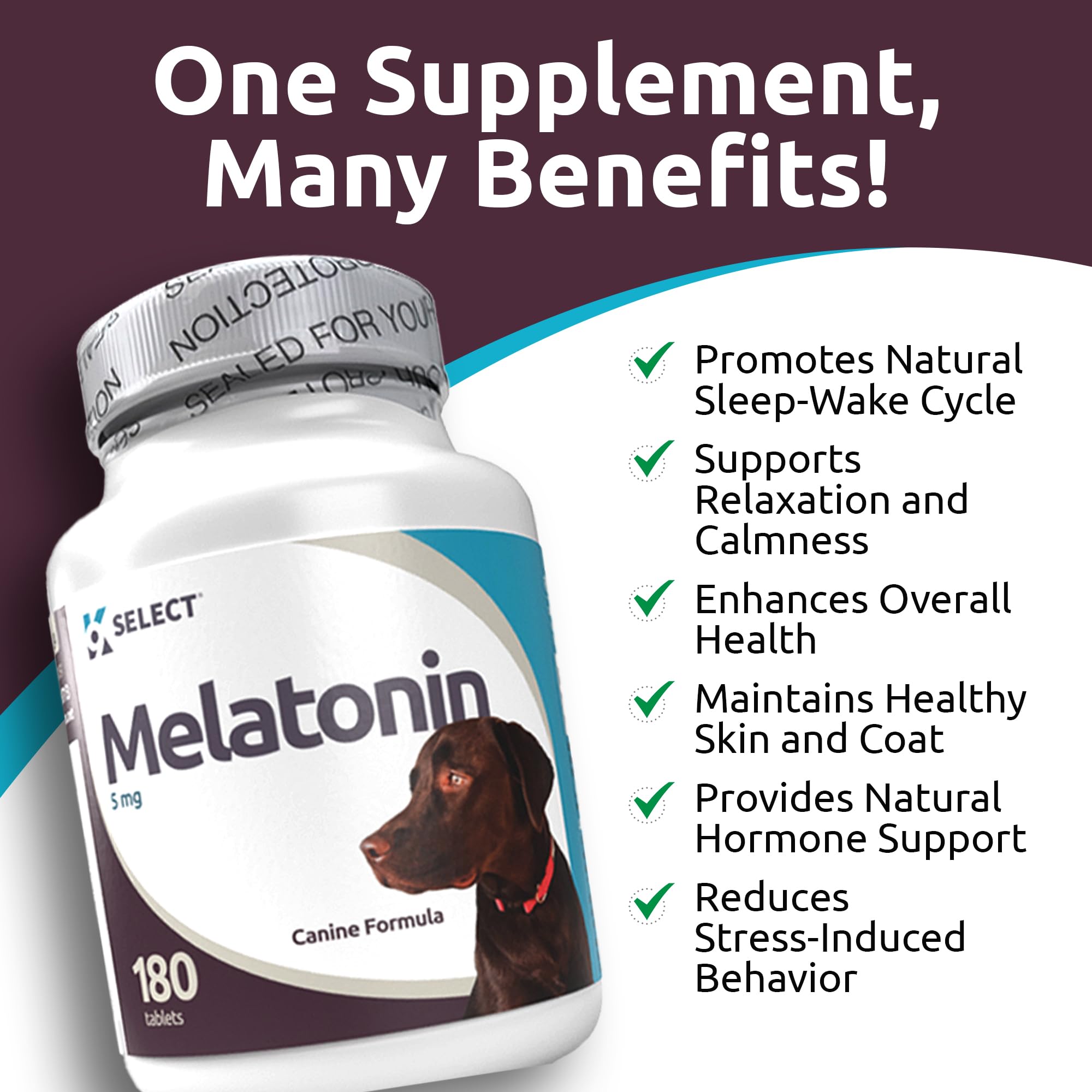 K9 Select flavored calming chew appealing to dogs during stress