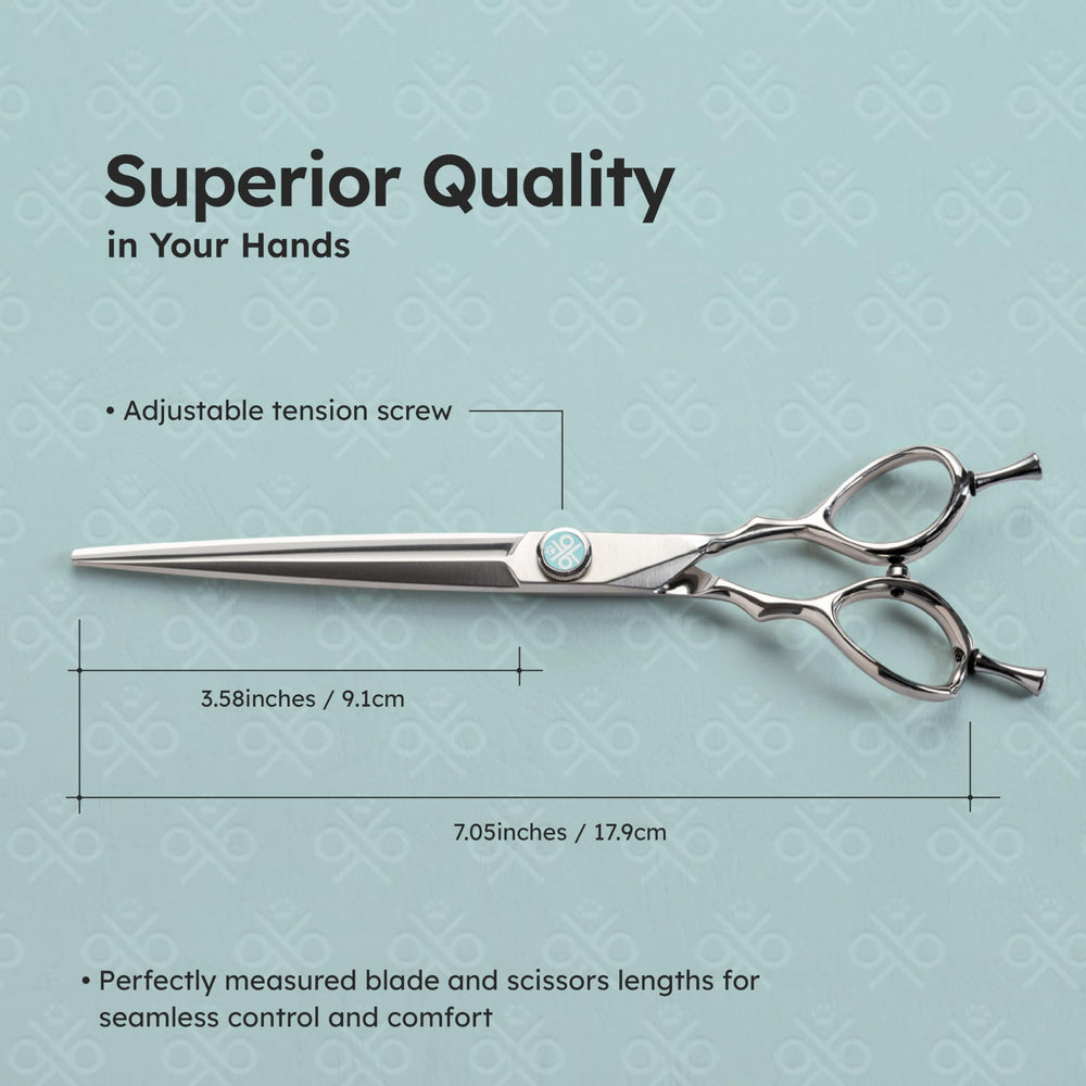 K9 Shears VG10 steel close-up highlighting sharpness