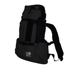 K9 Sport Sack Air 2 Medium in jet black, side profile showing airflow mesh for cooling