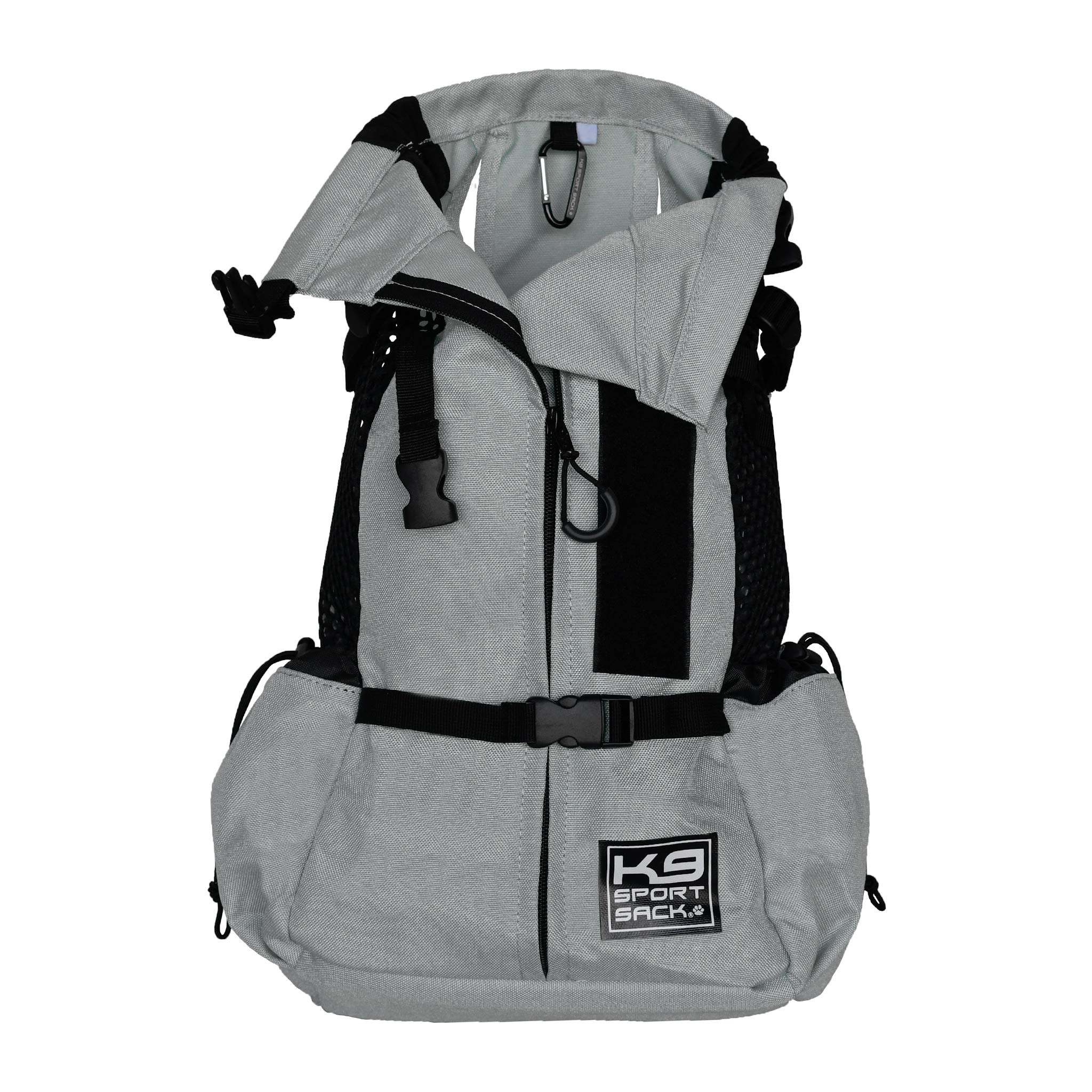 K9 Sport Sack Air 2 X-Small adjustable collar enclosure for secure entry.