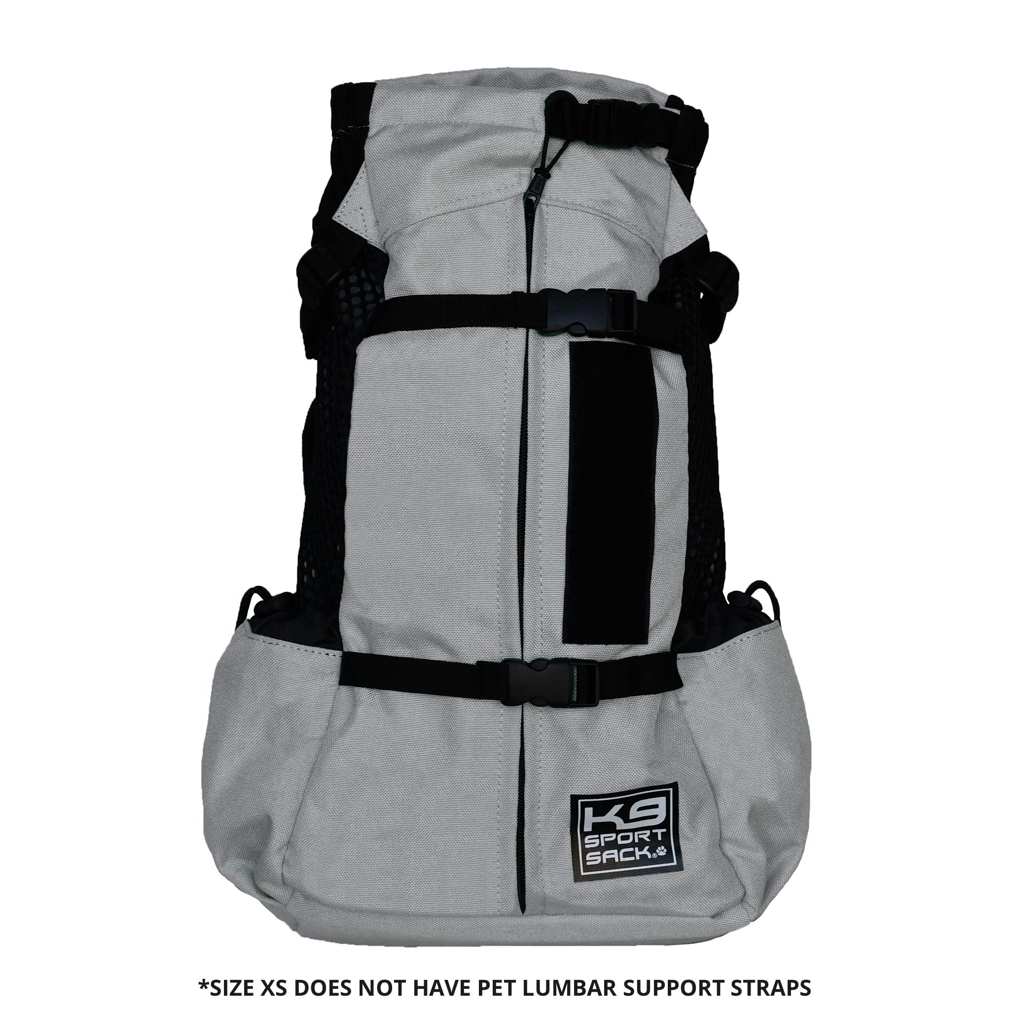 K9 Sport Sack Air 2 X-Small collar clips securing a small dog on adventures.
