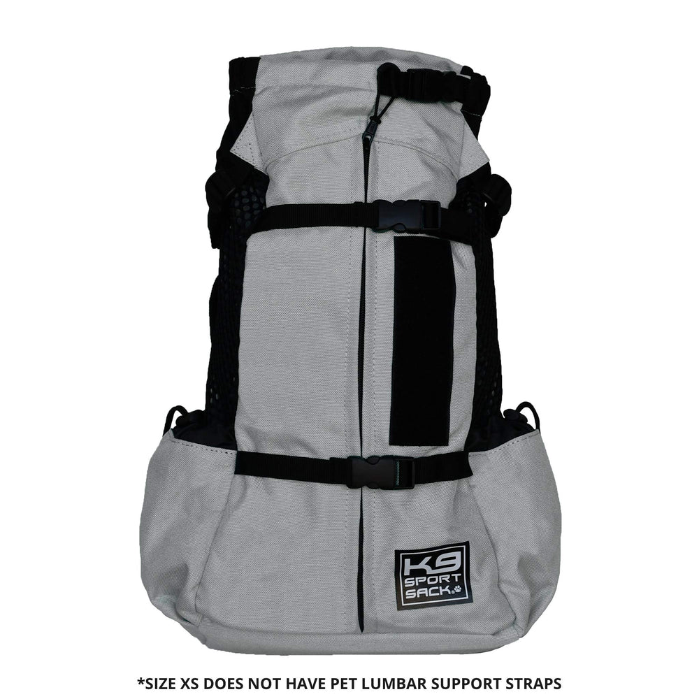 K9 Sport Sack Air 2 X-Small collar clips securing a small dog on adventures.