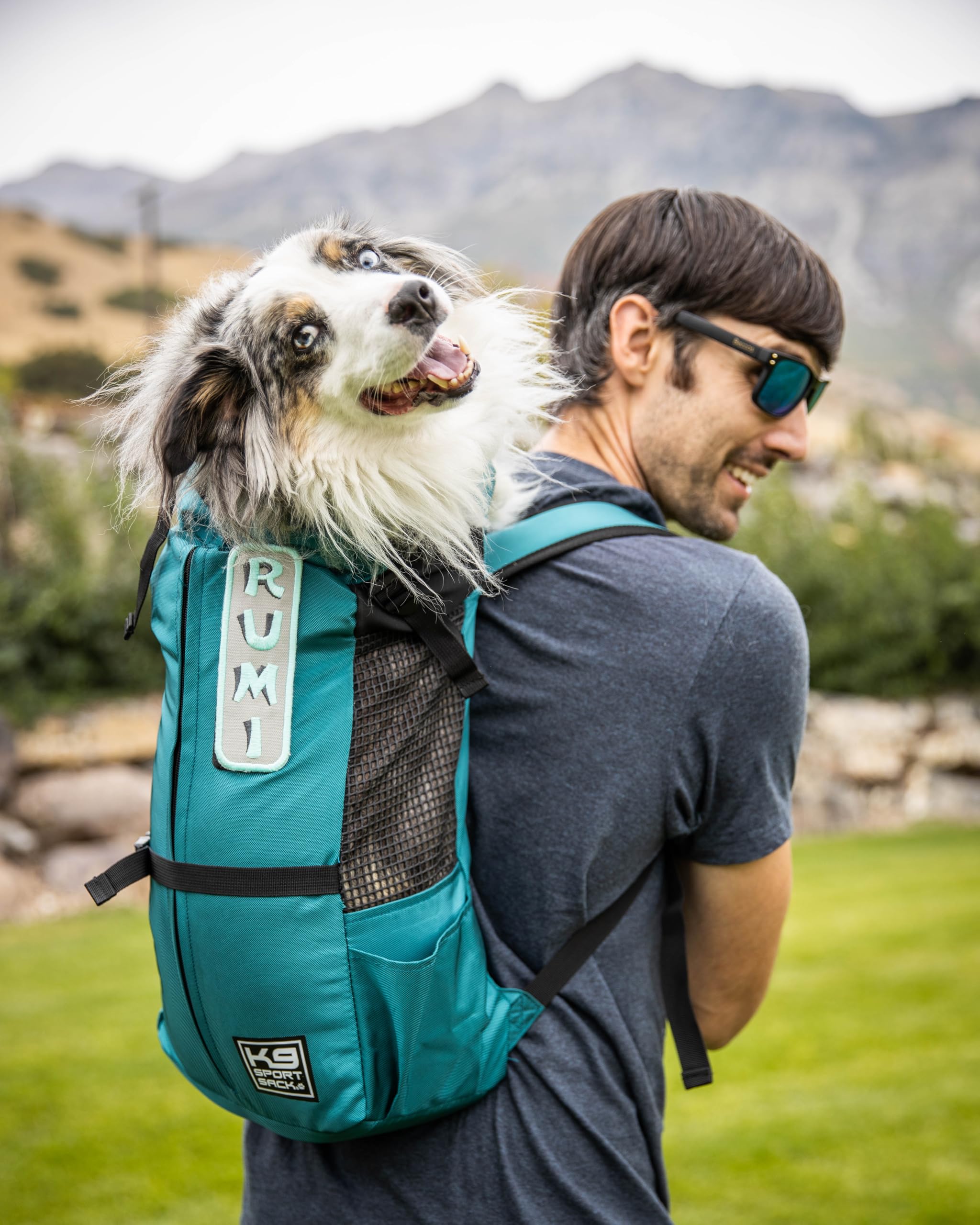 K9 Sport Sack Trainer easy-on-off-design simplifies quick wear.