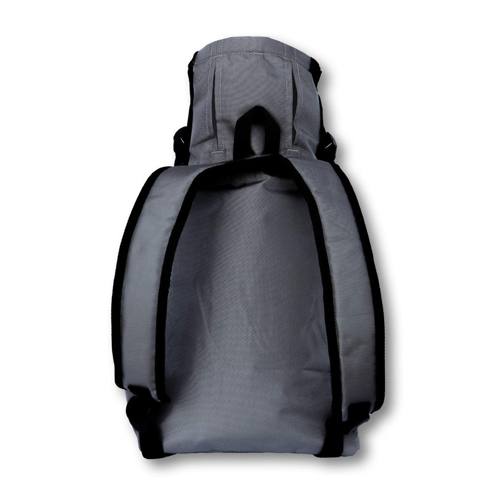 K9 Sport Sack Trainer Medium Iron Gate front view highlights lightweight, portable training carrier for small dogs