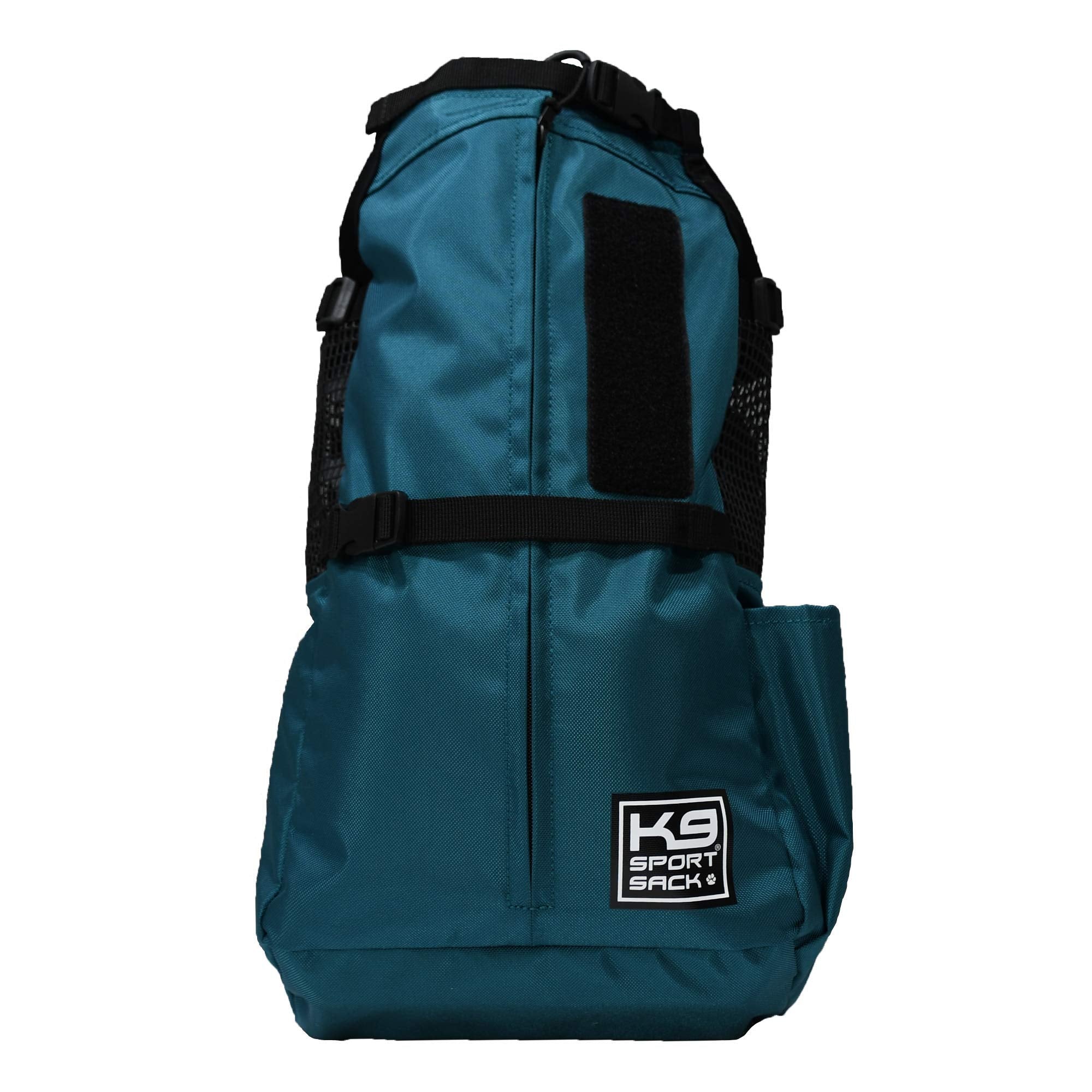 K9 Sport Sack Trainer Harbor Blue ventilated-sides allow breathable comfort on hot days.