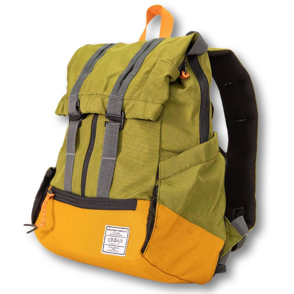 K9 Sport Sack Urban 3 small leafy pup-in-carrier shows portable, safe dog transport