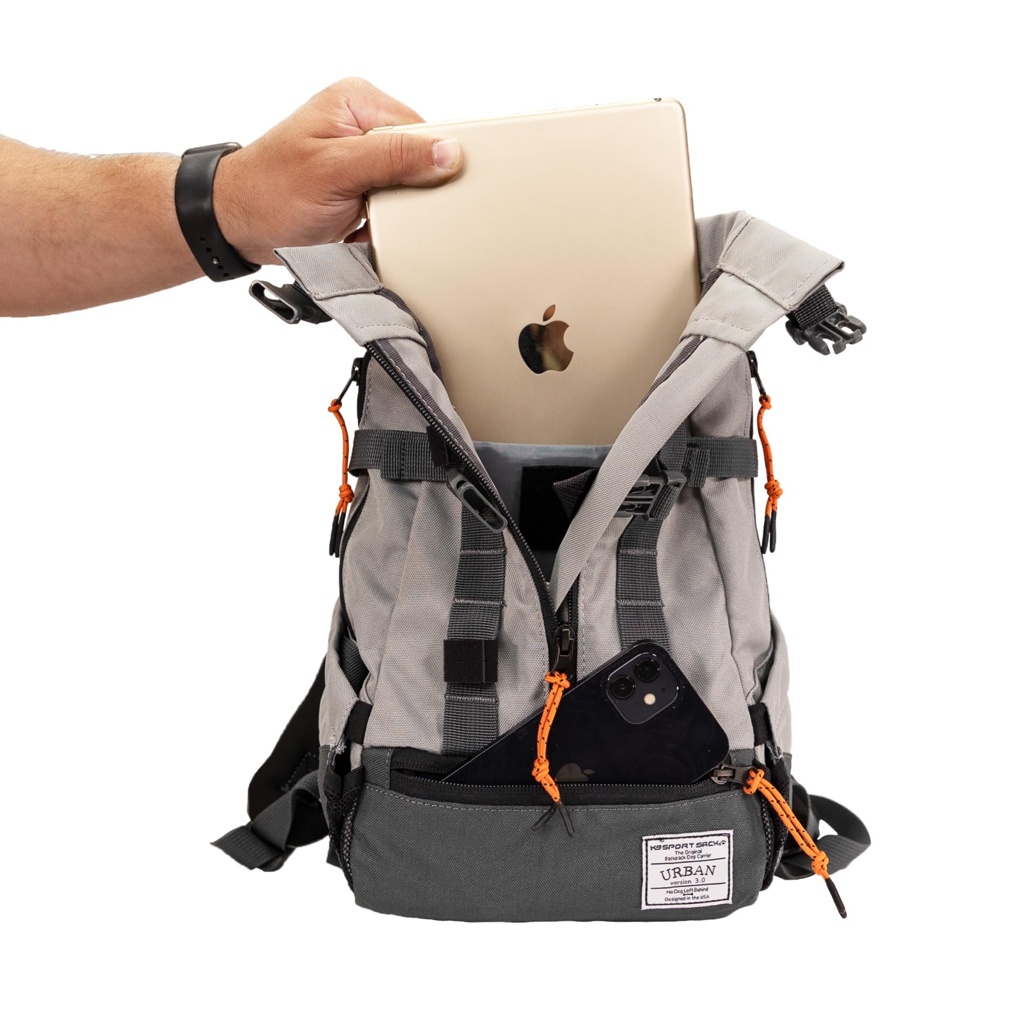 K9 Sport Sack Urban 3 X-Small ideal for 9-12” back length dogs.