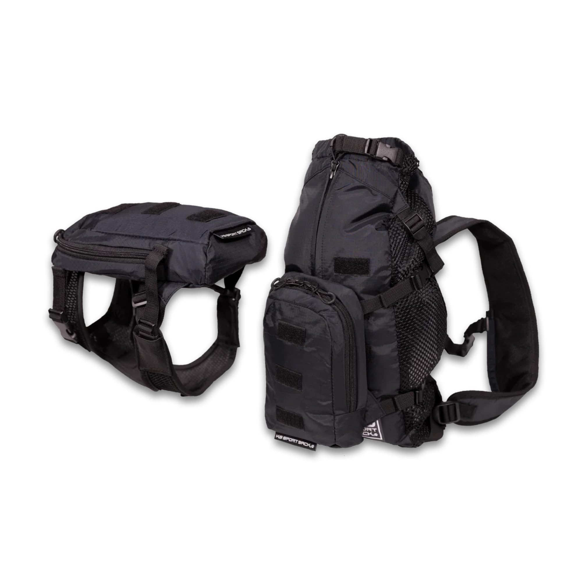 K9 Sport Sack Walk-On front harness strap for secure hands-free hiking.