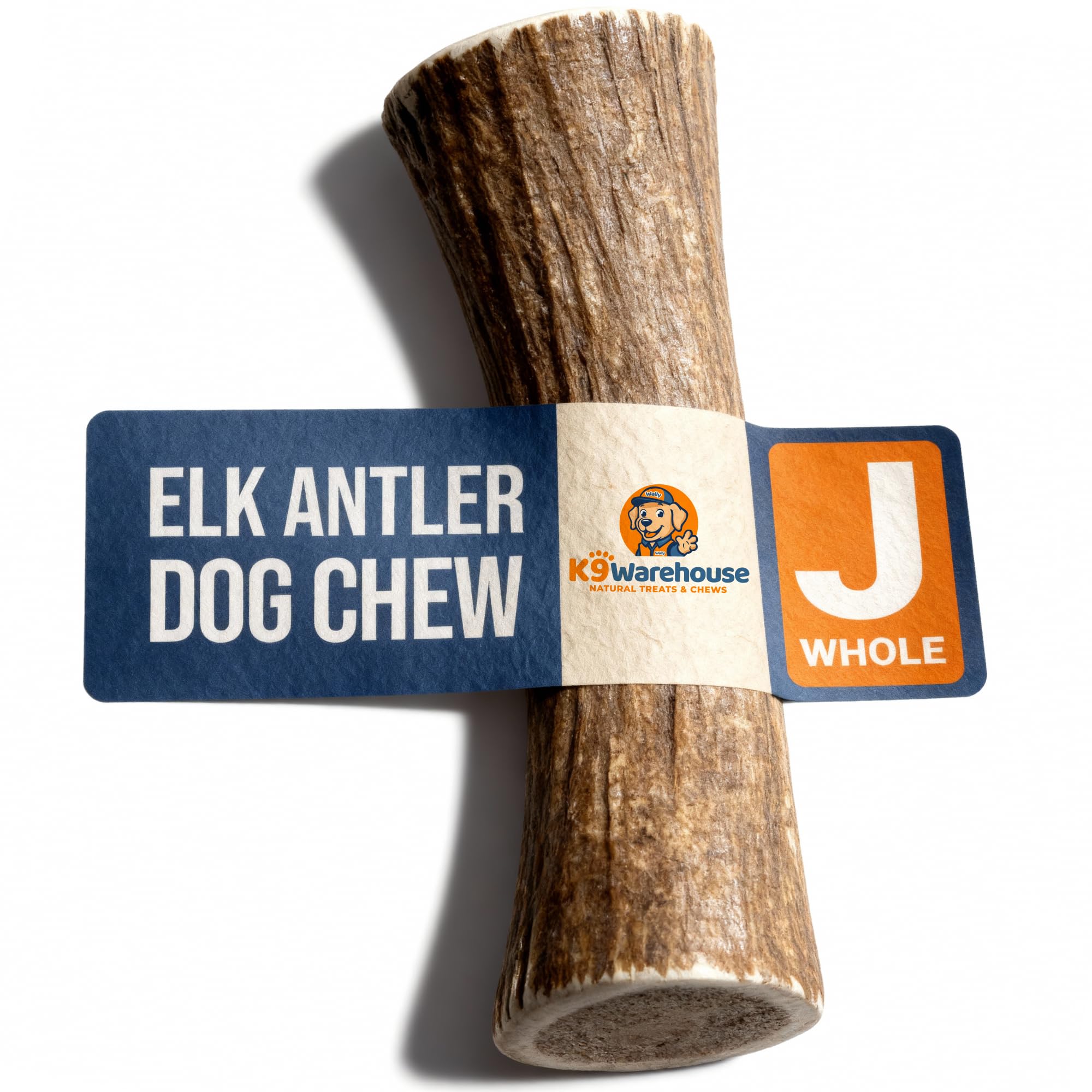 K9warehouse elk antlers entertainment image shows long-lasting chew for strong chewers