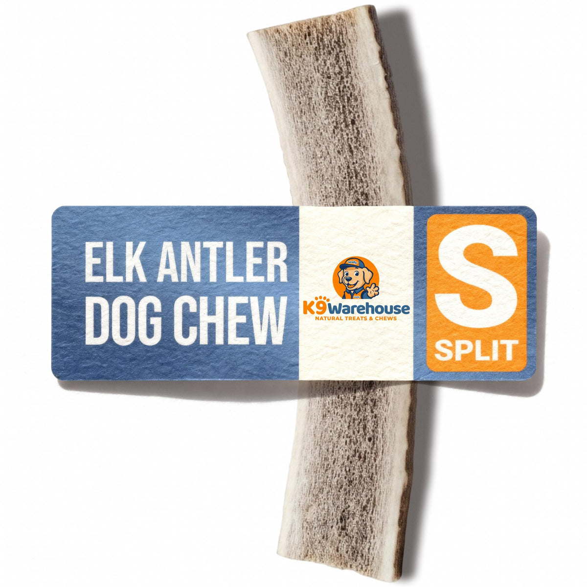 K9warehouse elk-antlers-full-product-view long-lasting chew for aggressive chewers