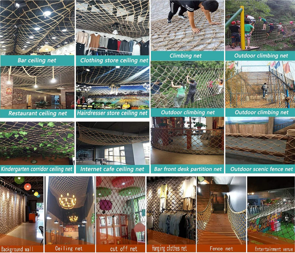 KACQIHTU indoor-decor-net-ceiling-mount adds retro charm and soft texture.