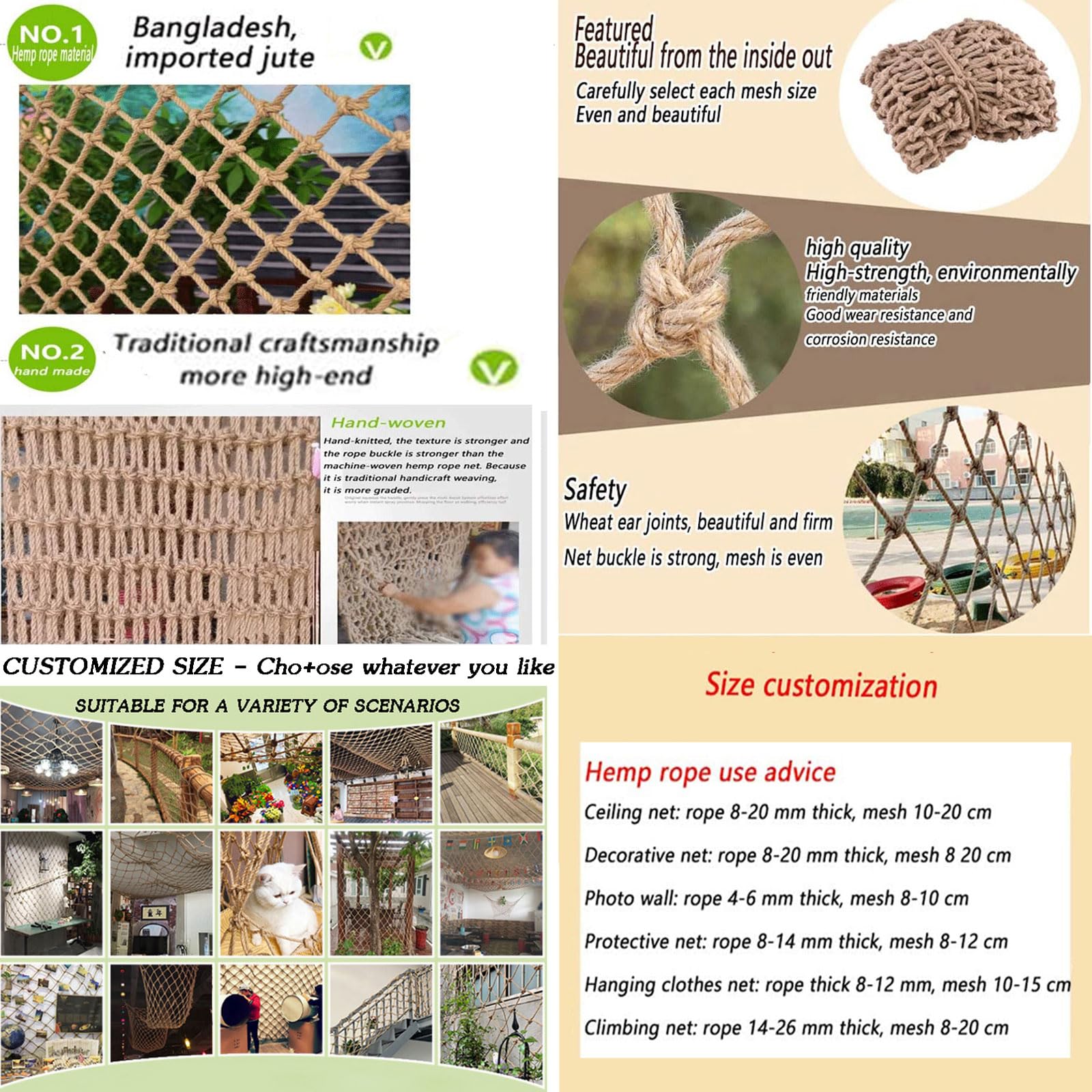KACQIHTU safety-net balcony-installation supports fall protection in compact spaces.