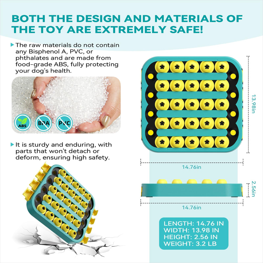KADTC ABS BPA-free materials prioritize safety during chewing sessions.