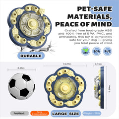 KADTC ABS-material dog toy shows safe, chew-resistant design for lasting fun
