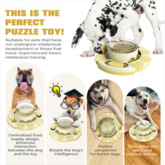 KADTC Level 2 in 1 dog puzzle toy level 2 challenge view