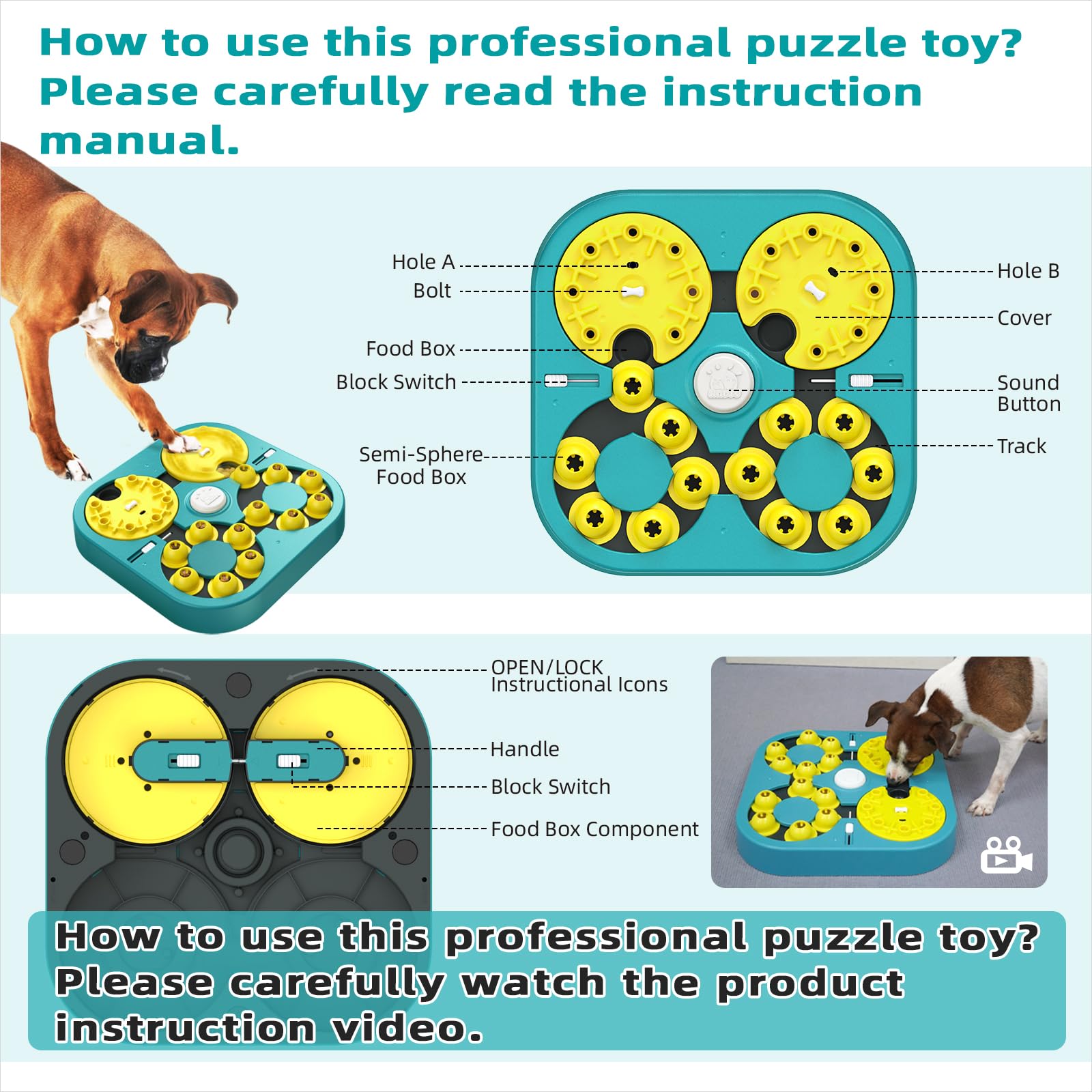 KADTC ready-to-use design means no assembly for immediate interactive play.