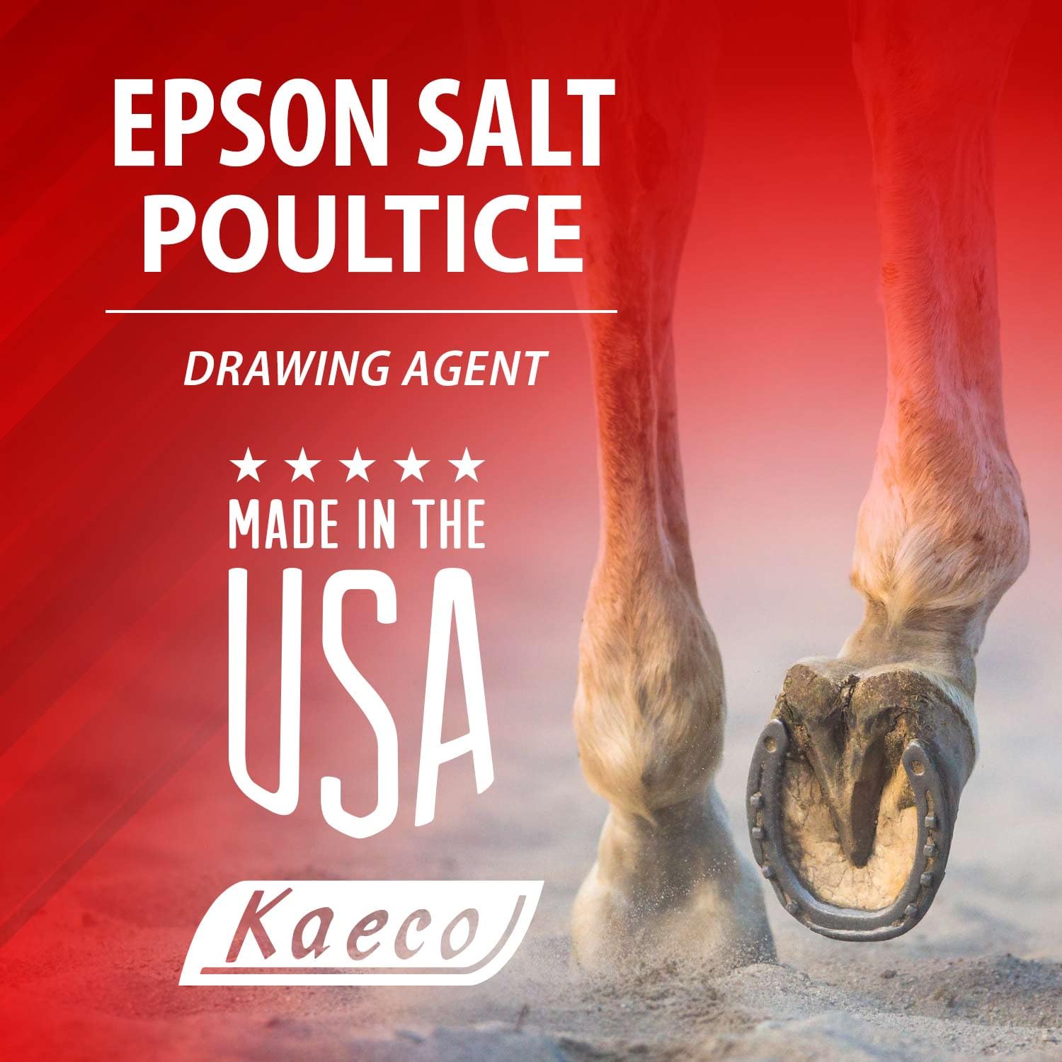 Kaeco Epsom Salt Poultice swelling relief emphasizes swelling reduction potential