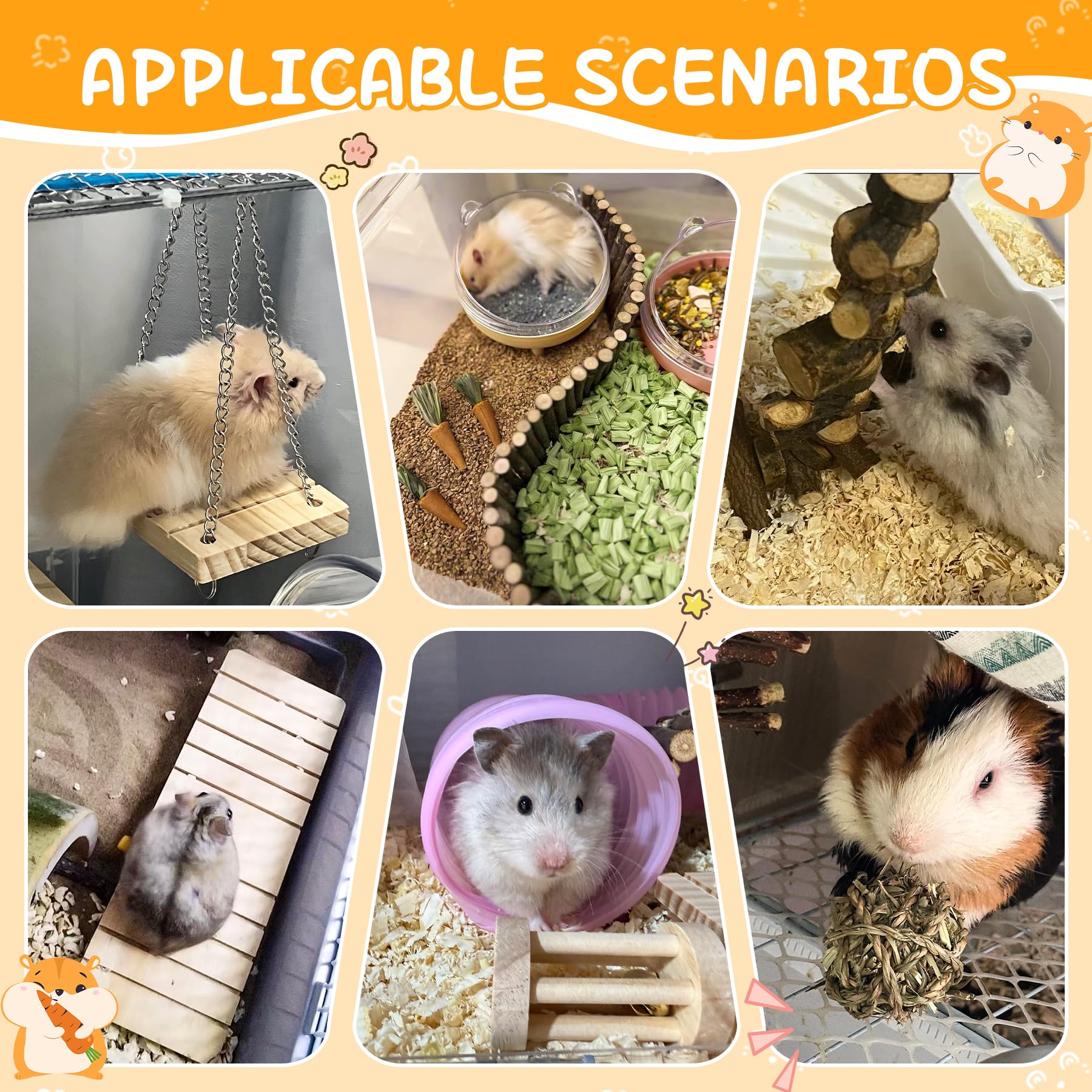 Kagoty hay sticks and chews aid chewing enrichment in cages