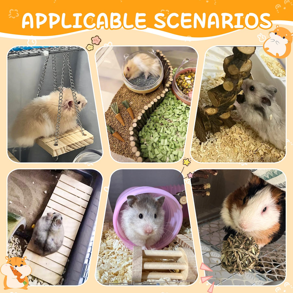 Kagoty hay sticks and chews aid chewing enrichment in cages