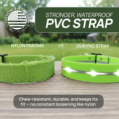 Kailos Creations IPX8 waterproof receiver stands up to rain or water adventures.