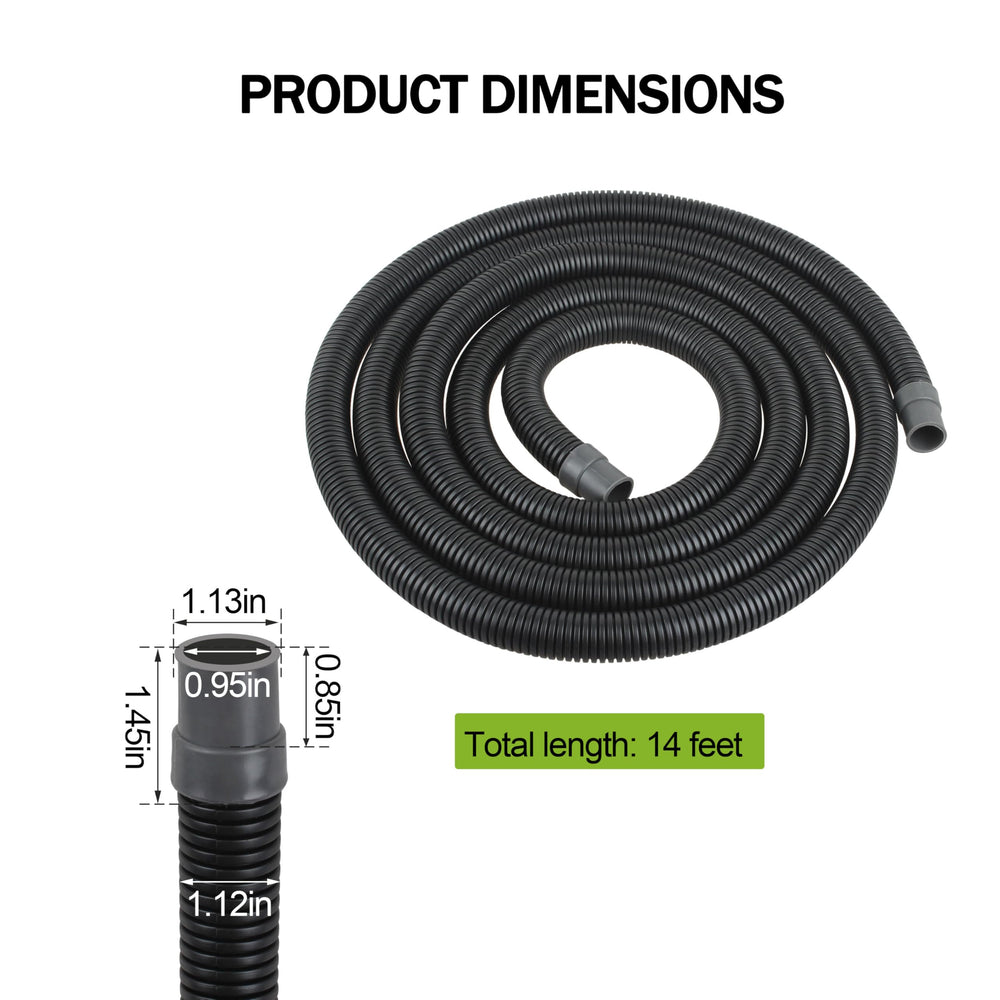 KAKAPEOPLE A20236 ribbed hosing for Fluval FX2 ensures smooth circulation and anti-clogging performance.