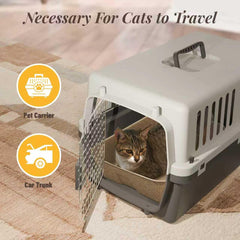 KAKKUE lightweight travel litter box ideal for hotel stays.