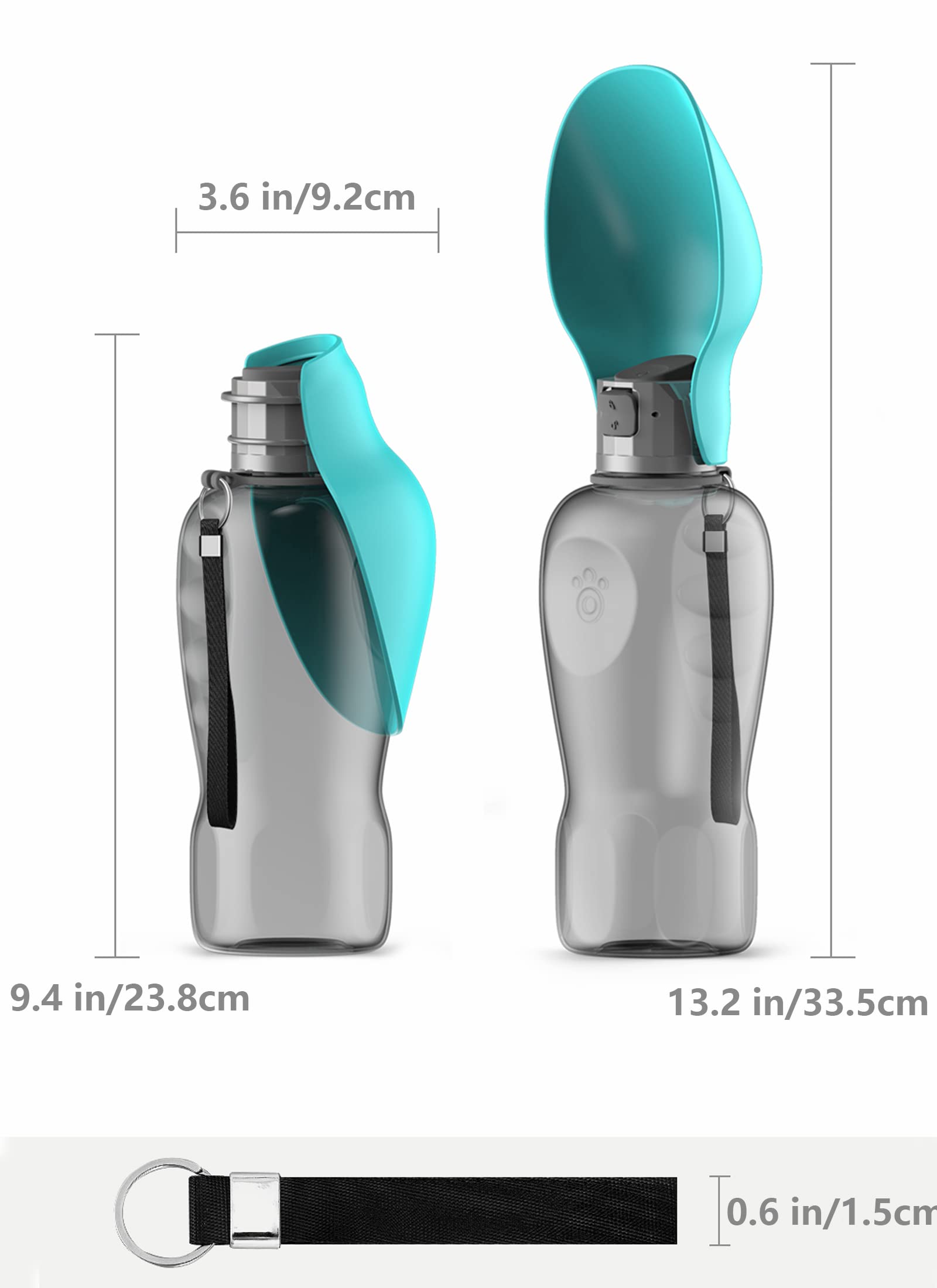 Kalimdor pink travel clip allows easy attachment to bags for quick access.