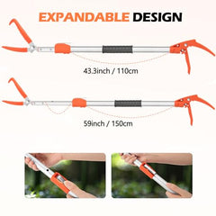 Kalkal aluminum alloy pole for durable extended reach