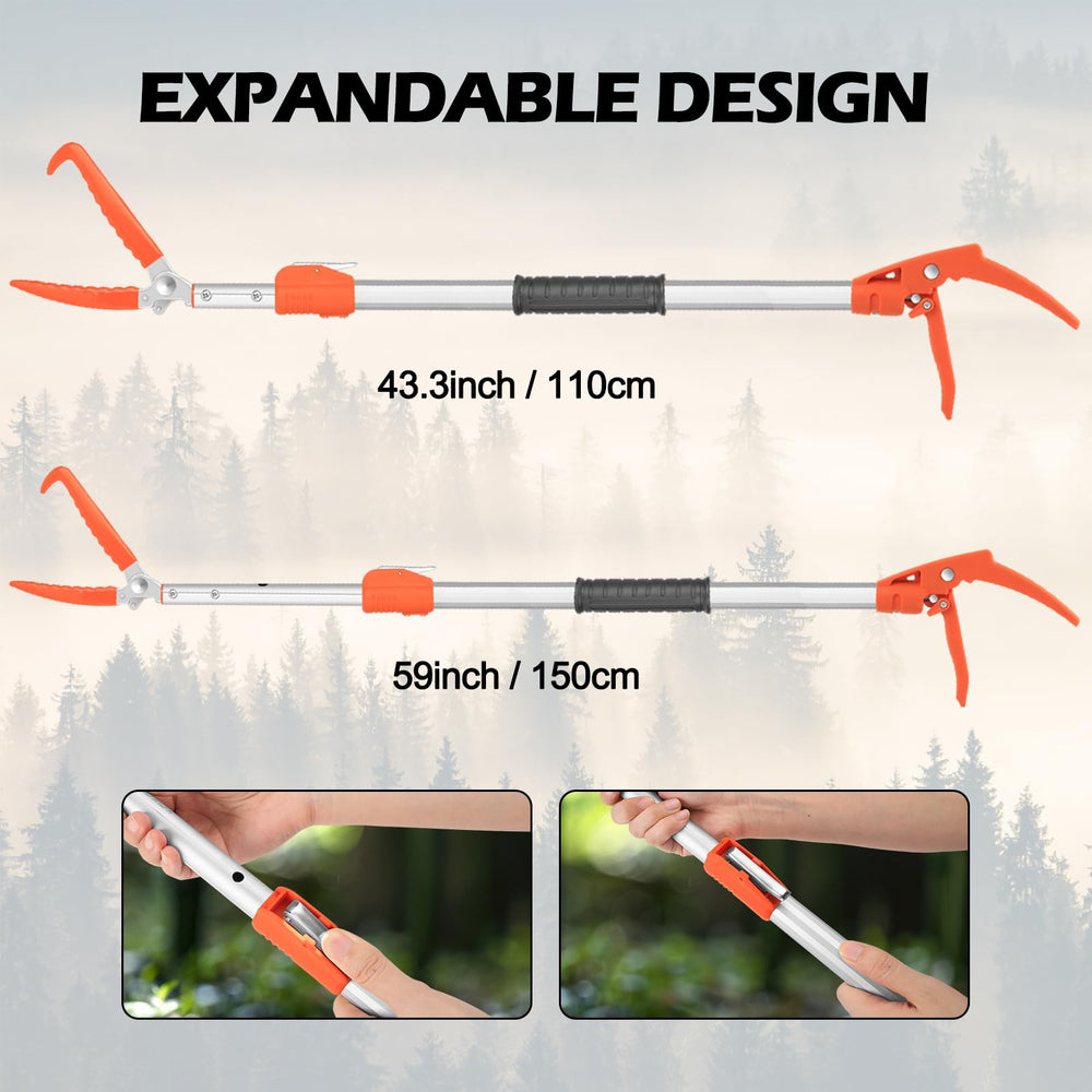 Kalkal multi-use tool suits camping, wildlife rescue, and reptile relocation.