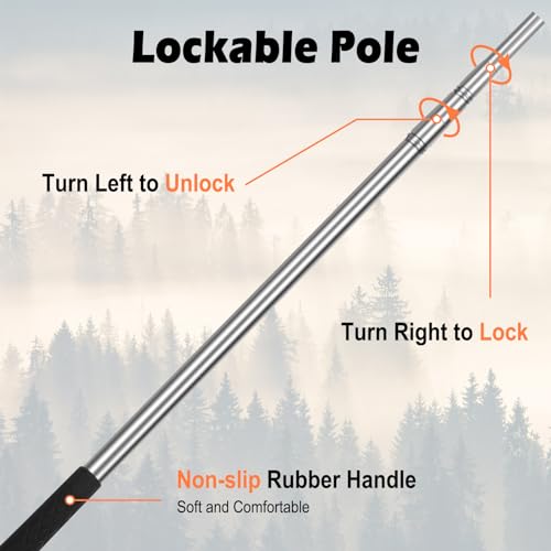 Kalkal wide jaw snake grabber secures snakes with minimal stress.