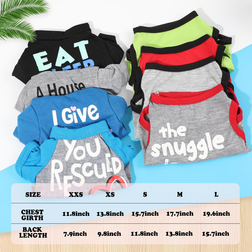 Kallfir-cutie soft polyester dog shirt offers breathability for daily wear.