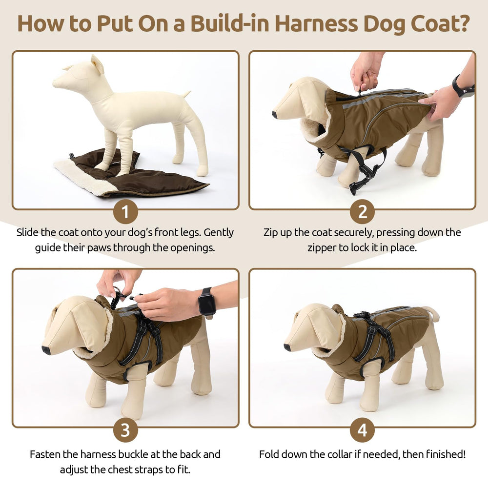 KAMA BRIDAL leash attachment ready for everyday walks.