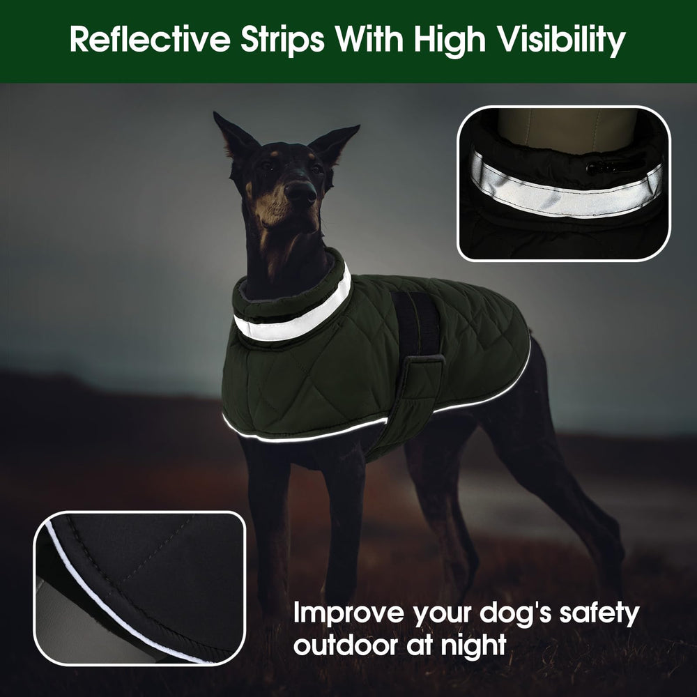 KAMA BRIDAL green XS coat close collar detail for snug warmth