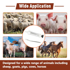 Kamrexi premium nozzle promotes safe contact with animals during administration