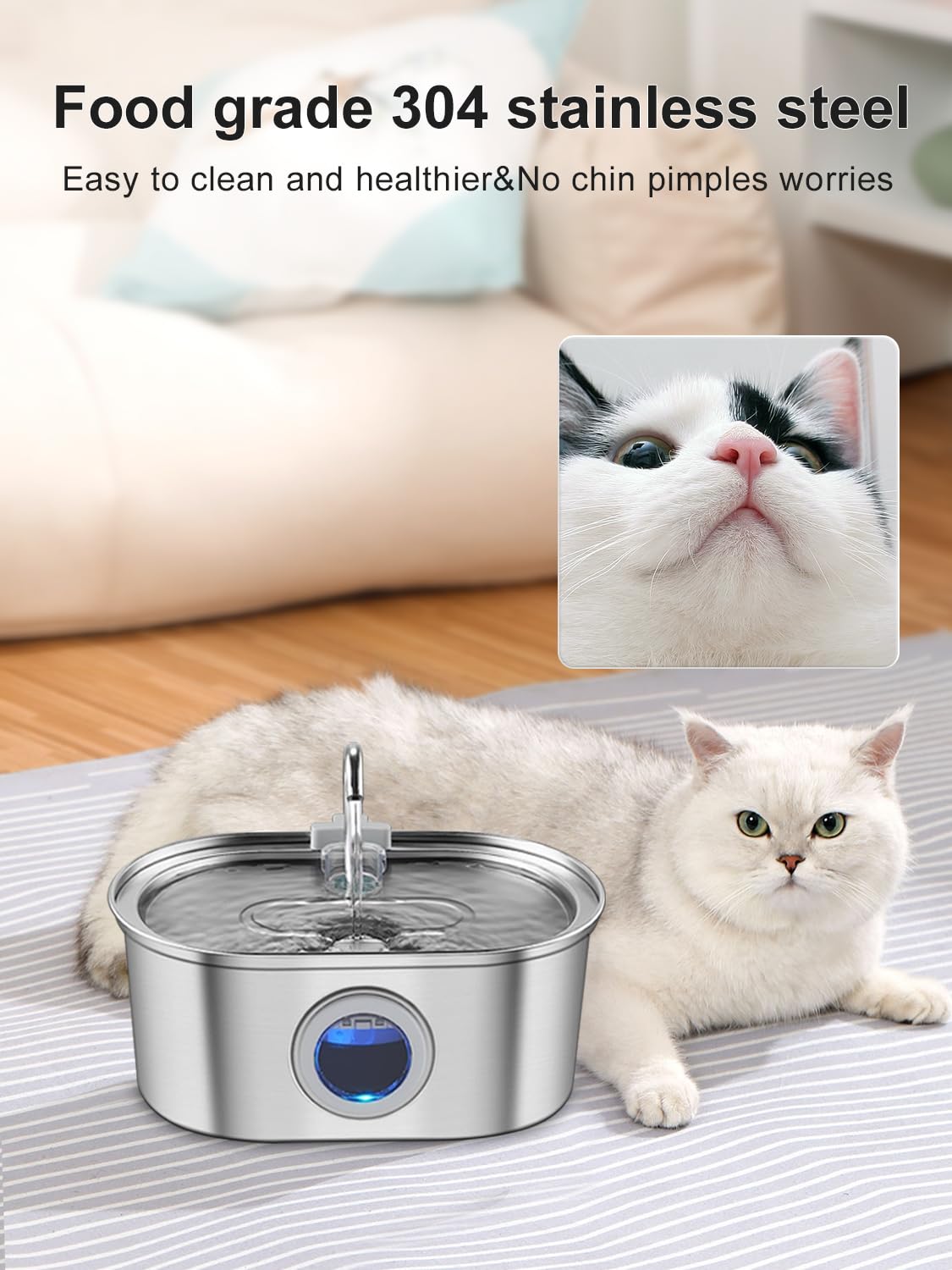 KANCHOU ultra-silent pump ensures quiet operation during nap and play.