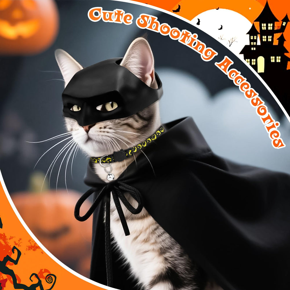 Kanmeii bat-themed design highlights your cat's mysterious superhero vibe.