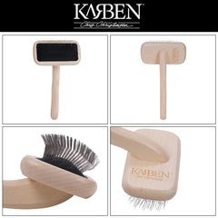 Chris Christensen Karben II slicker brush 17mm pins remove tangles and shedding