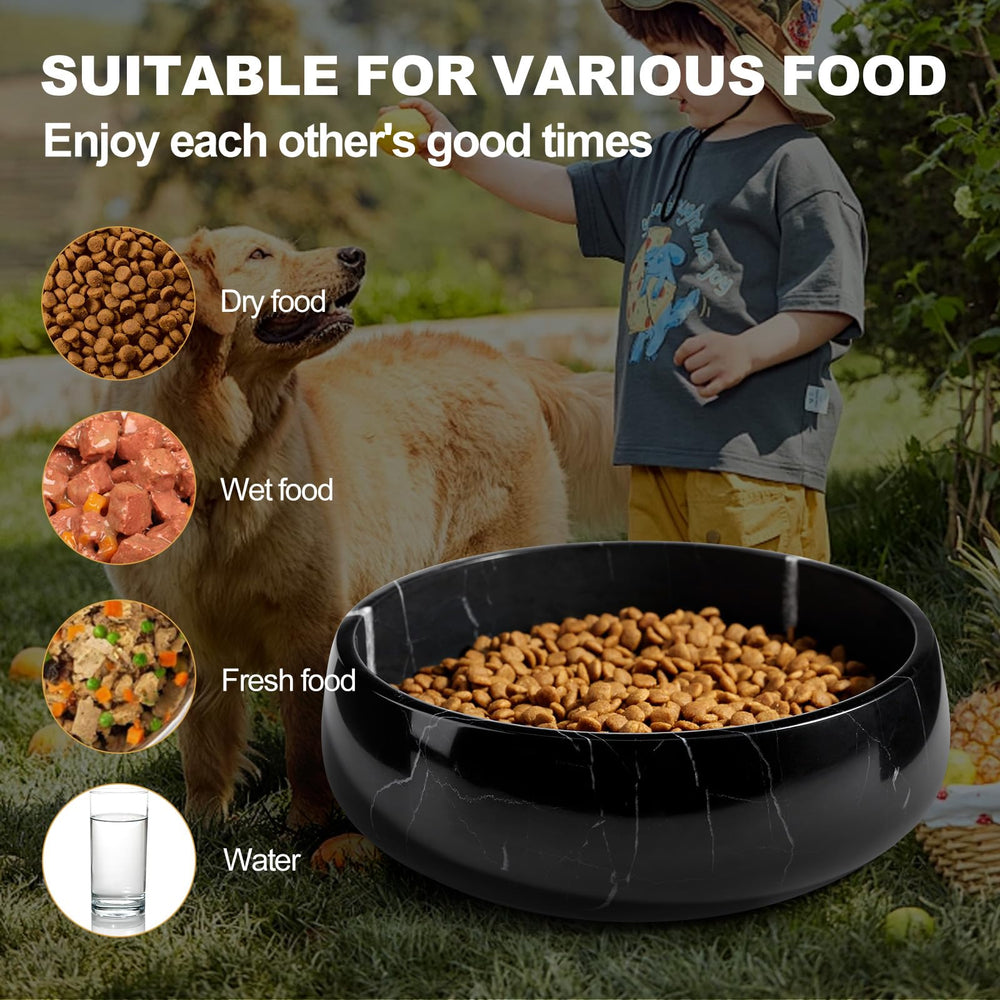 Karibiber dish capacity 6.5 cups — ideal for balanced portions for multi-pet households.
