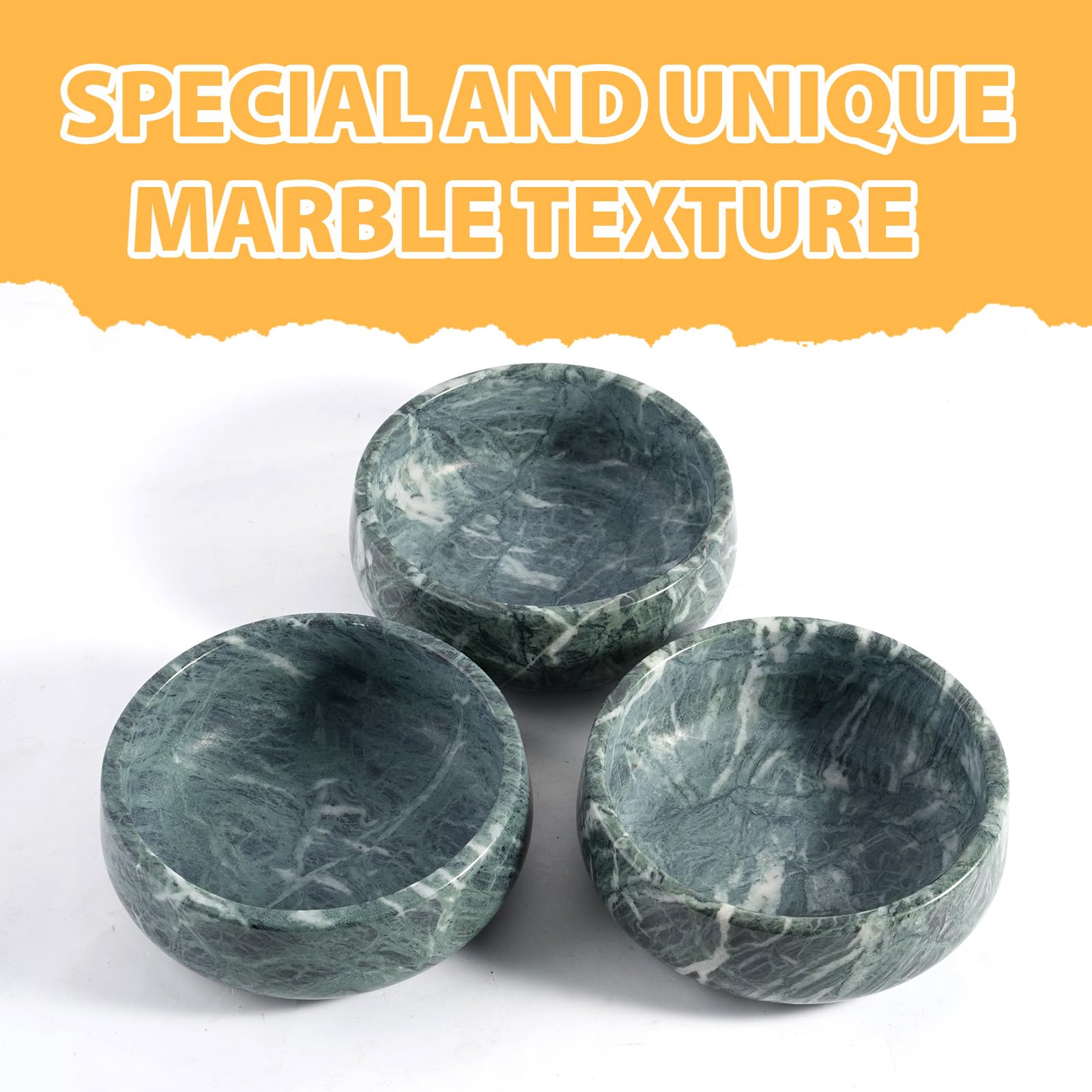 Karibiber marble dog bowl anti-slip bottom provides stable feeding during energetic meals
