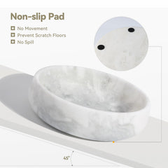 Karibiber non-slip bottom dog bowl keeps meals steady while eating