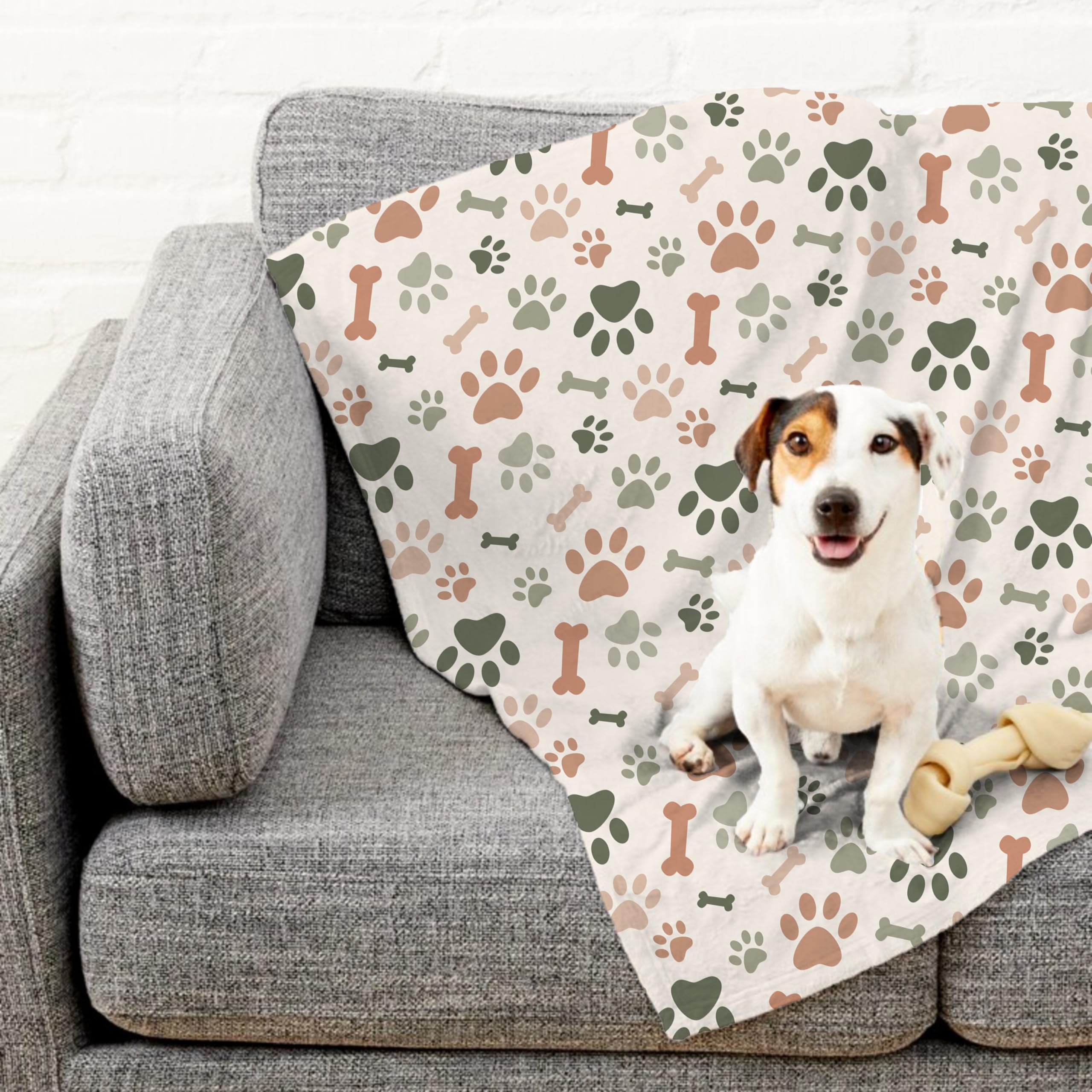 Karisma Decor 50x60 blanket shown in living room during cozy movie night.