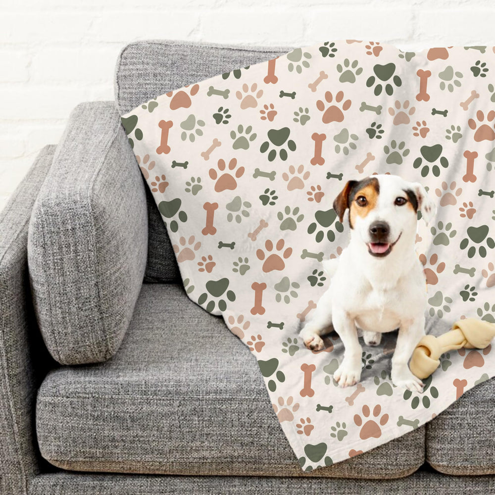 Karisma Decor 50x60 blanket shown in living room during cozy movie night.
